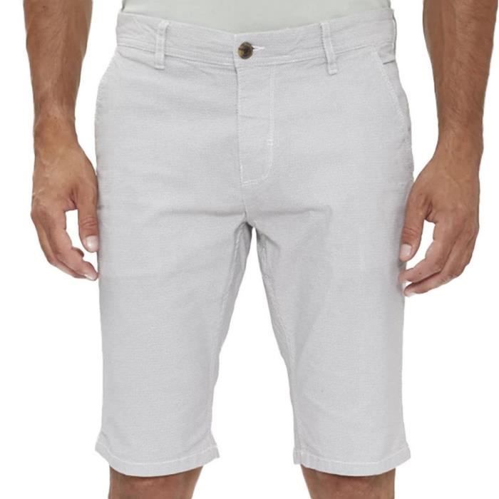 Hommes Bermuda - Revers cousus au bas des jambes - Fashion