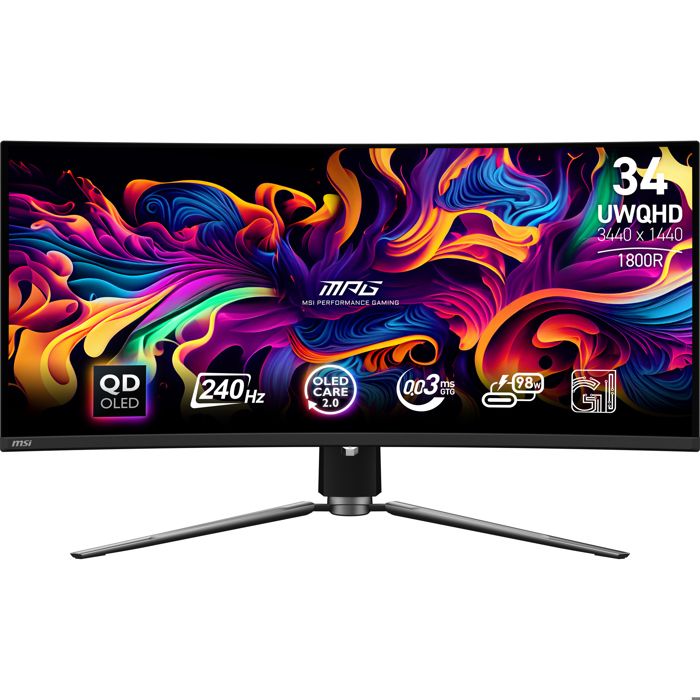 MSI 34 CURVE QD-OLED UWQHD/24