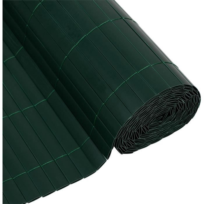 Canisse PVC double face NATURE 1 x 3 1600 gm² Occultant 45 Anti UV