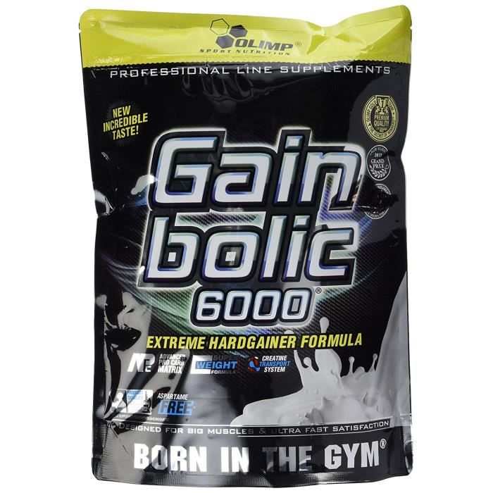 OLIMP SPORT NUTRITION Gain Bolic 6000 Vanille 1 kg - Cdiscount Au quotidien