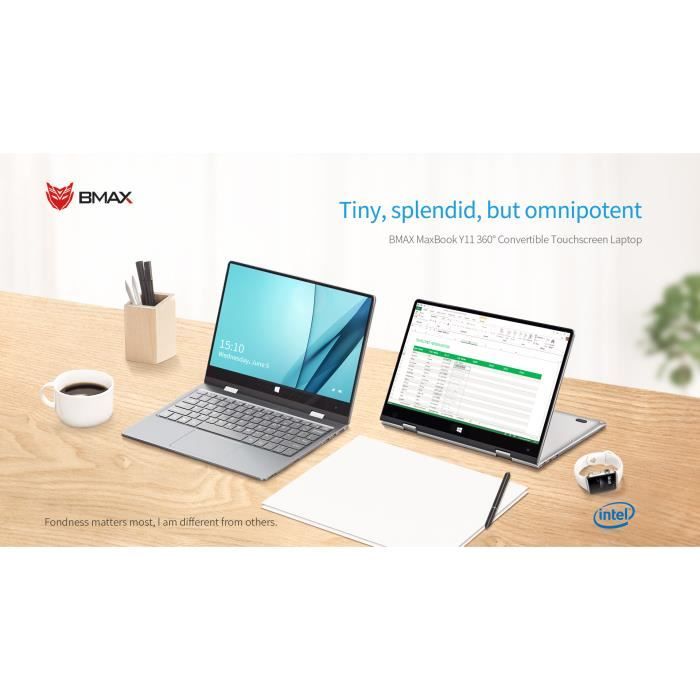 PC Portable - BMAX Y11 Laptop Ordinateur Portable-Gemini