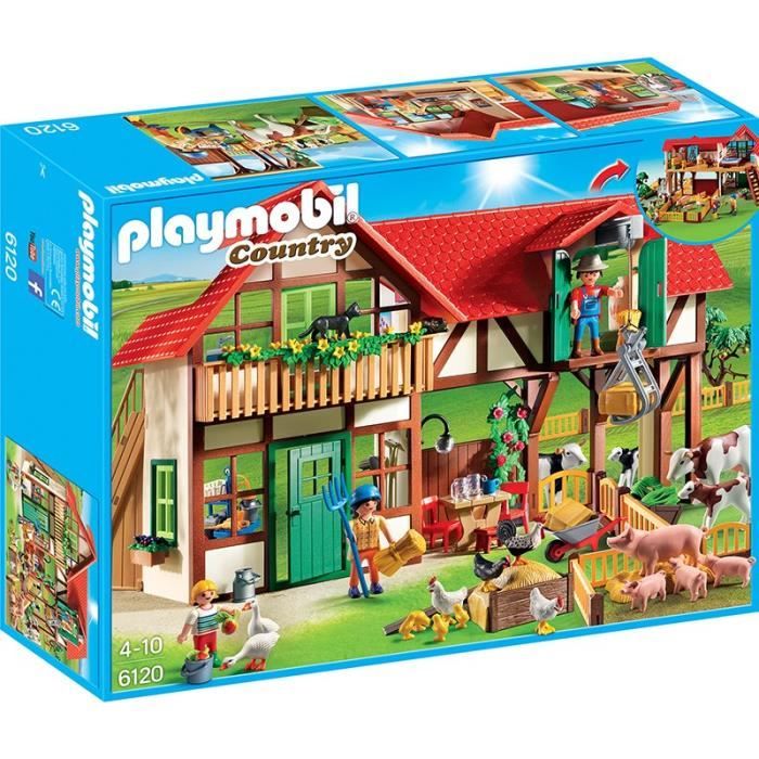 maison ferme playmobil