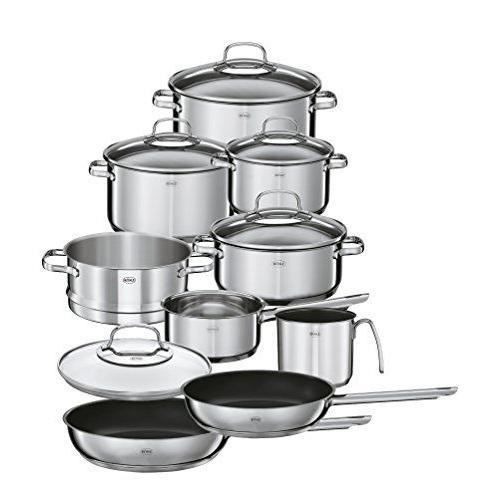 Batteries de Cuisine Inox Gris Baumalu 340977