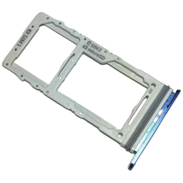 Tiroir Carte SIM et Support micro SD pour Samsung Galaxy S20+ Piece de Remplacement Original Aura