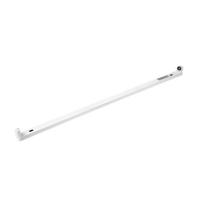 Support Pour Tube LED T8 60cm IP20 - Alimentation Un Côté - Compatible Néons LED