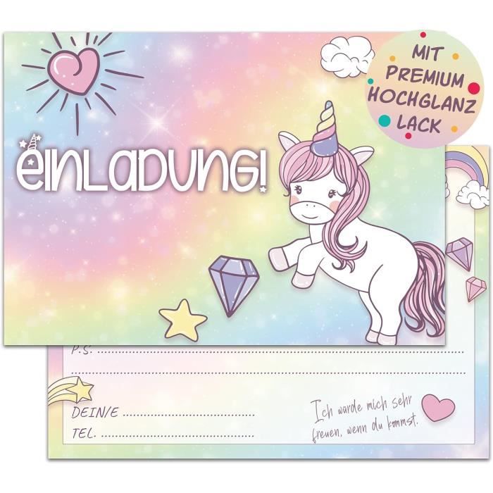 Cartes D'invitation Anniversaire Dinosaures - Lot De 12 Cartes + Enveloppes - Design œuf De Dinosaure à Ouvrir - Pour Enfants