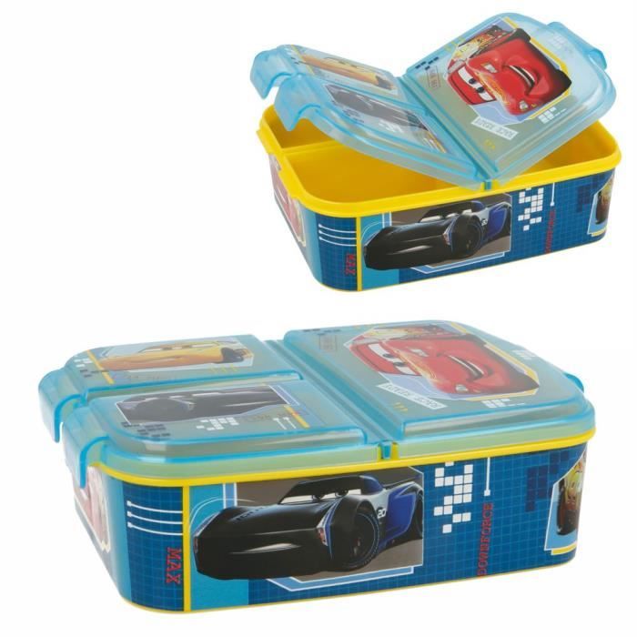 Boîte Repas Harry Potter Stor - 3 Compartiments - Sans BPA - Licence Officielle - Enfant école