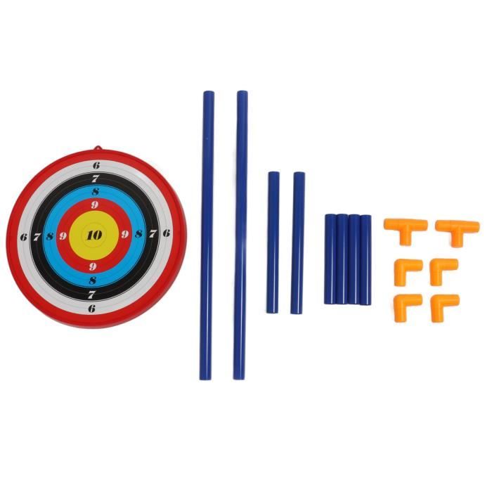 Cible De Tir à L'Arc Pour Enfants Avec Flèches à Ventouses - 9 Pouces (23cm) En ABS - Jeu D'Extérieur/Intérieur