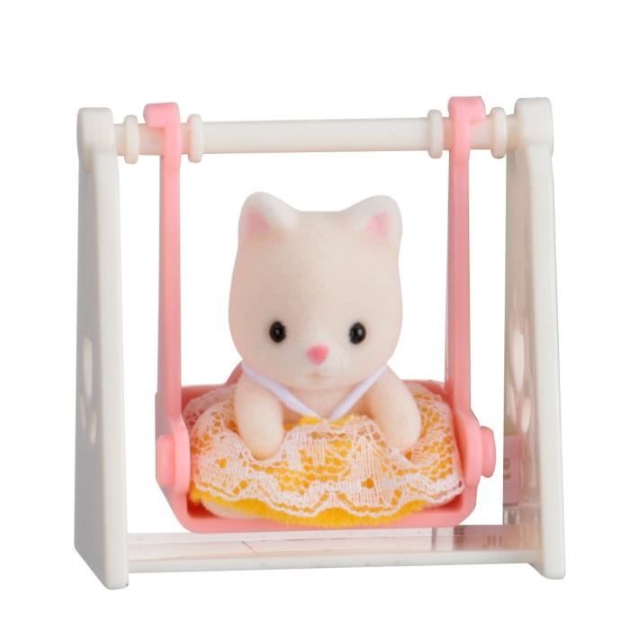 Sylvanian Families 51 Valisette Bebe Chat Balancoire Cdiscount Jeux Jouets Sylvanian Families 51 Valisette Bebe Chat Balancoire Cdiscount Jeux Jouets