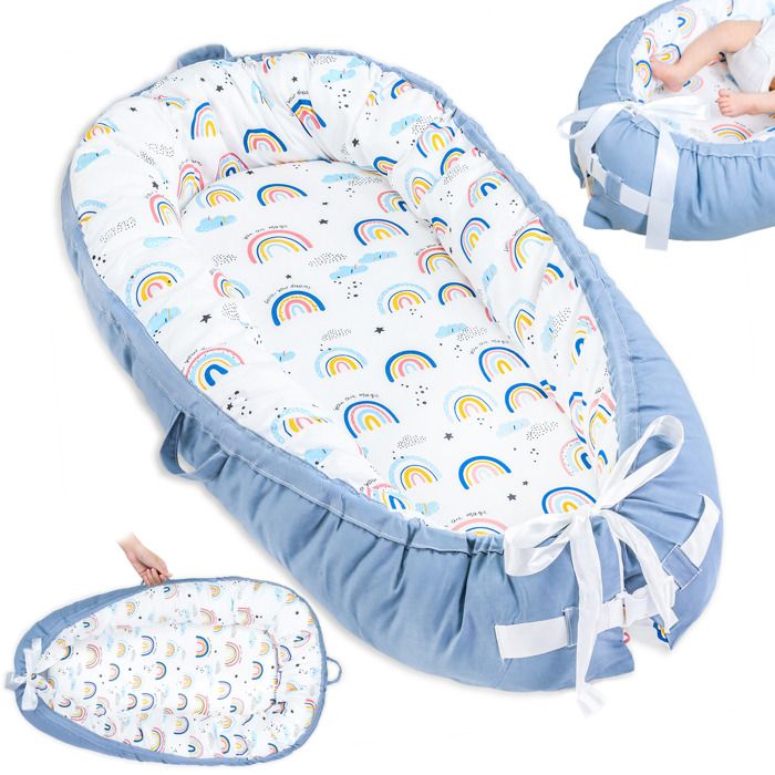 Nid d'enfant avec poignée 90X50 cm Babynest Set Reducteur de lit