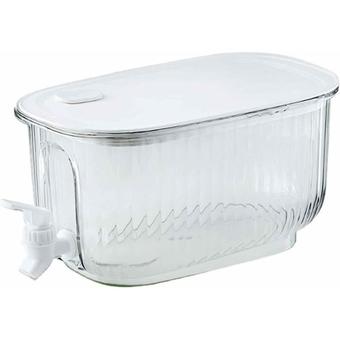 Récipient Robinet Distributeur De Boissons 3,5L Avec Robinet - Jus, Cocktails, Thé Froid Fontaine Cocktails