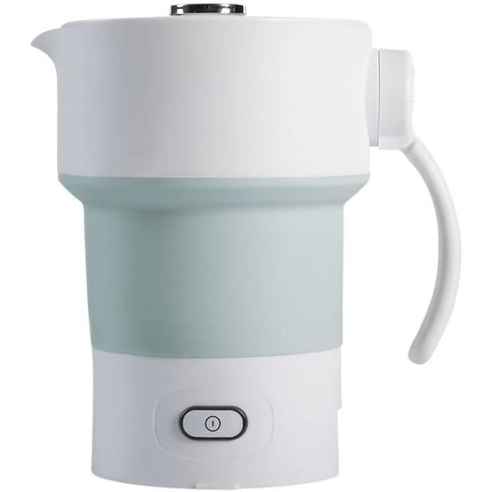 Bouilloire électrique Pliable Gobesty – Silicone – 0,6 L – Pour Voyage (café, Thé, Eau)