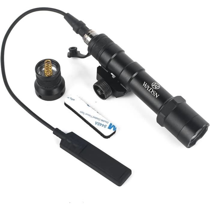 Lampe Torche Tactique Airsoft Style MOD PLH Courte, Montage Sur Arme Scout (neuve)