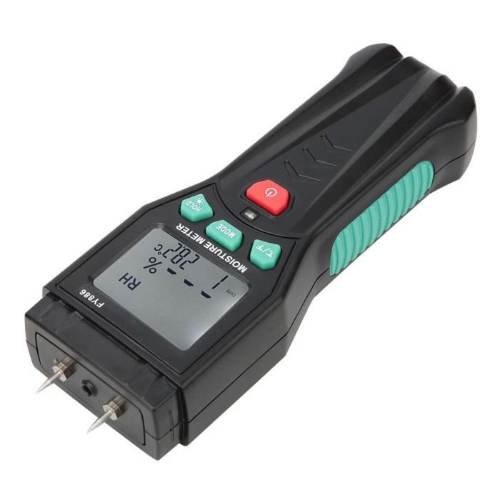 Testeur D'humidité Non Destructif MS02 - Pour Mur, Maçonnerie, Bois - Écran Couleur