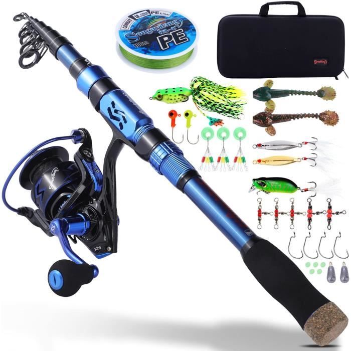 Canne à pêche et Moulinet Combos Canne à pêche télescopique for Voyage Pêche en Eau Douce en Eau de mer Baitcasting Rods Canne à pêche à la Mouche (Size : 3.9m/12.8ft Canne à pêche et Moulinet Combos Canne à pêche télescopique for Voyage Pêche en Eau Douce en Eau de mer Baitcasting Rods Canne à pêche à la Mouche (Size : 3.9m/12.8ft