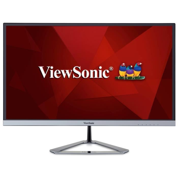 ViewSonic VX2276-smhd Moniteur IPS 27'' Full HD 1920x1080 Pixels, 16:9, 4ms, HDMI, VGA, DP, Gris