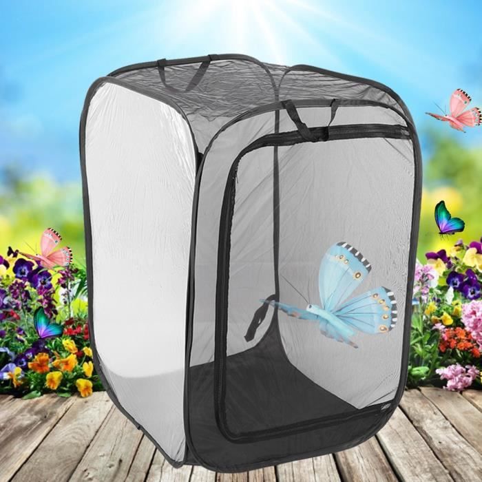 Elevage Insect Vvikizy Cage à insectes en bâton Cage à Insectes Pliable en Bâton Cages ...