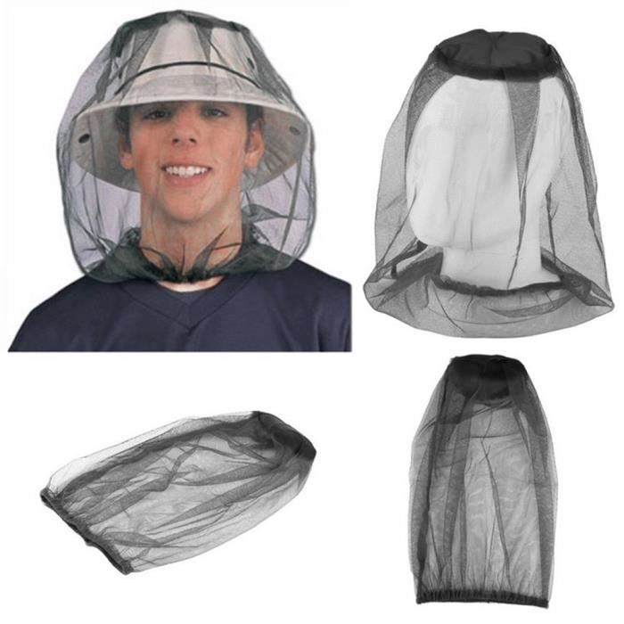 Lot 2 Chapeaux Apiculteur Anti-Moustiques – Filet Amovible, Large Bord UPF50+, Chapeau Pliable Randonnée Camping Jardinage