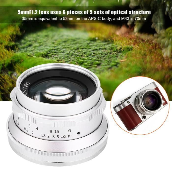 TTArtisan Objectif 35 Mm F1.4 APS-C Manuel Canon M Mount - EOS M1 M50 M200