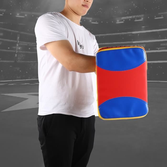 Raquette D'entraînement Taekwondo & Kickboxing - Cible De Frappe Pieds-mains - Son Gratifiant - Bleu