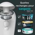 TOMMEE TIPPEE Sangenic Poubelle à Couches TEC Rose-1