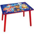 FUN HOUSE PAT'PATROUILLE Table H 41,5 cm x l 61 cm x P 42 cm avec une chaise H 49,5 cm x l 31 cm x P 31,5 cm - Pour enfant-1