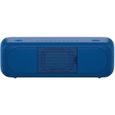 SONY SRS-XB30 - Enceinte bluetooth 4.2 et NFC - Résistante à l'eau IPX5 - appairage des enceintes entres elles - Bleu-1