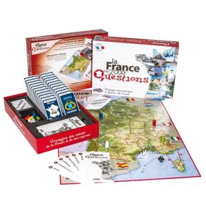 JEU SOCIÉTÉ - PLATEAU FERRIOT CRIC La France En 2000 Questions - Jeu de JEU SOCIÉTÉ - PLATEAU FERRIOT CRIC La France En 2000 Questions - Jeu de