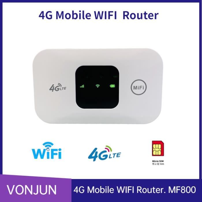 Routeur 5G WiFi 6 Avec Emplacement SIM - Bi-bande, 4x4 MU-MIMO, Compatible SA/NSA, Jusqu'à 50+ Appareils Connectés - Pour Bureau Et Domicile (prise UE)
