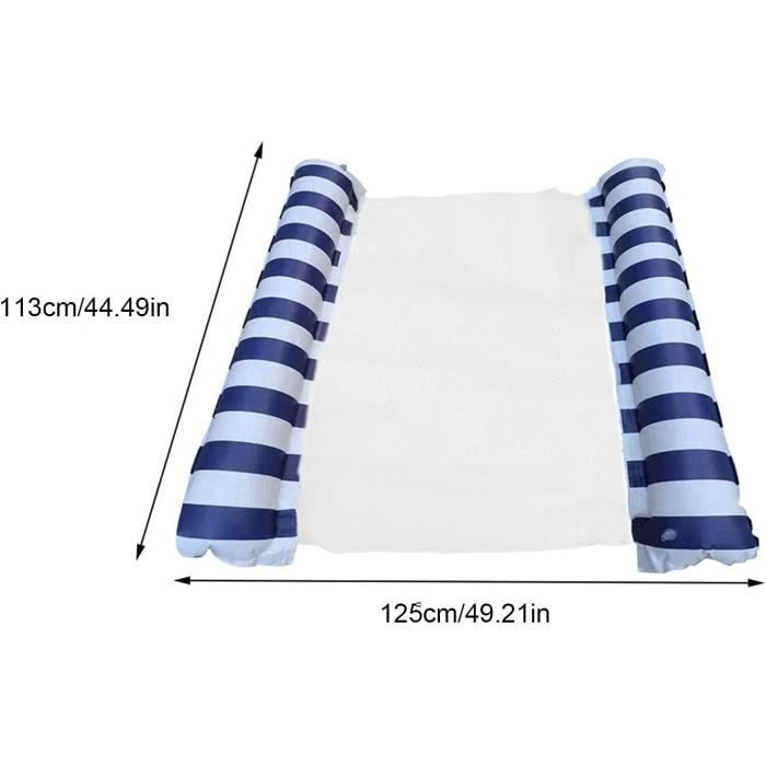 Lot de 2 Bouee Piscine Adulte Matelas Piscine Gonflable Jeux Piscine Hamac Gonflable Piscine Fauteuil Gonflable Piscine Flotteur Piscine Frite Piscine Accessoire Piscine Adulte