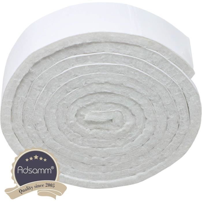 Mack Feutre adhésif 25x25 mm blanc 12 pièces
