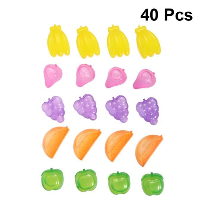 Pack de 30 glaçons colorés réutilisables