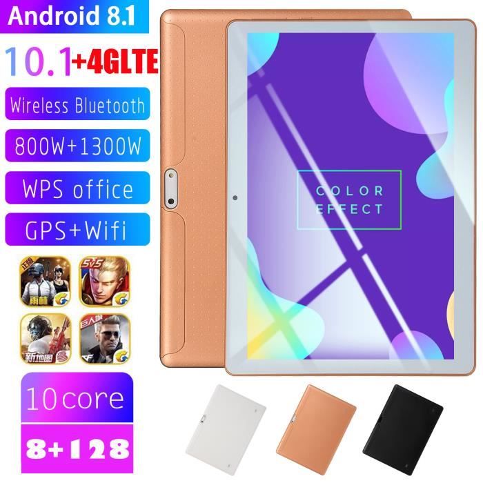 Tablette KT107 10,1 pouces 4G-LTE Android 8.01