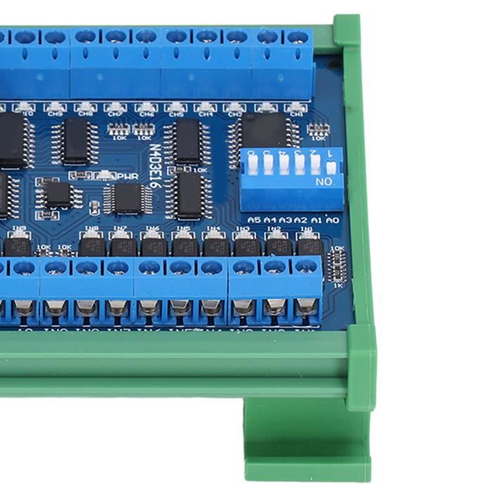 Cikonielf module RS485 16 canaux Carte d'extension 16 entrées 16