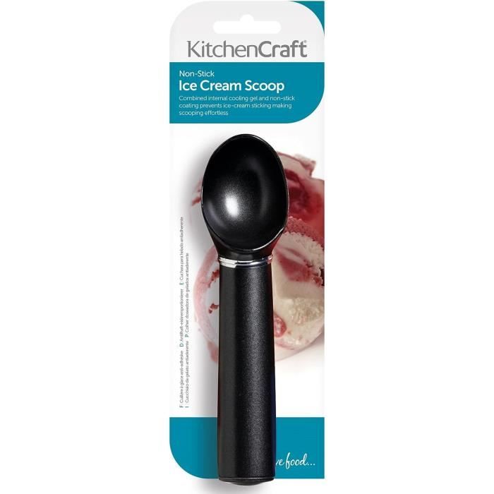Kitchen Craft Kcnsice Cuillère À Glace Plastique Noir, Longueur 18 Cm[H15]  - Cdiscount Maison