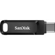 Clé USB SanDisk Ultra Dual Drive Go SDDDC3-128G-G46 noir 128 Go USB 3.0-2