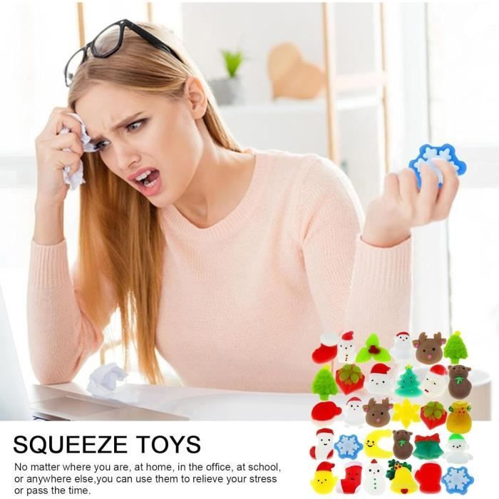 32Pièces Kawaii Mochi Squishy Toys - Mini Squishies Soft Squeeze Jouet -  Mignon Animaux Fruits Squishy Jouet Anti Stress - Cdiscount Jeux - Jouets