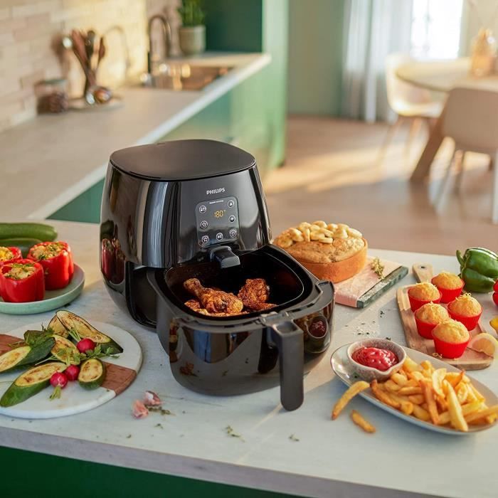 Philips HD926090 Airfryer XL, 1900 W, 1.2 kg[3] Cdiscount Electroménager