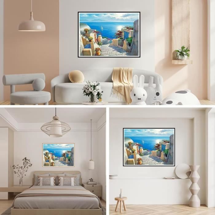 Broderie Diamant 3d Village Alpin De Diamond Painting AZ-1039