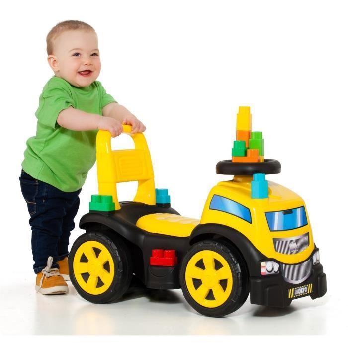 Camion Trotteur 3 en 1 MOLTO Jouet ducatif Jaune Mixte