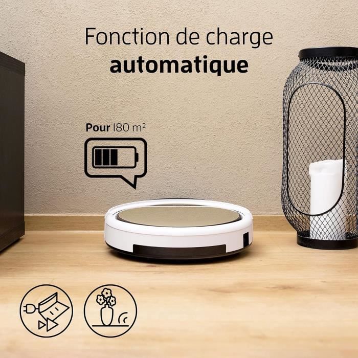 Robot Aspirateur Laveur INOMI LE7 Avec Télécommande - Autonomie 120min, Sans Fil, Filtre HEPA