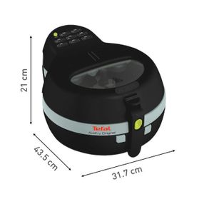 Friteuse électrique Tefal Principio FF230831 - 1.2L, 1000W, Noir - Occasion, Bon état
