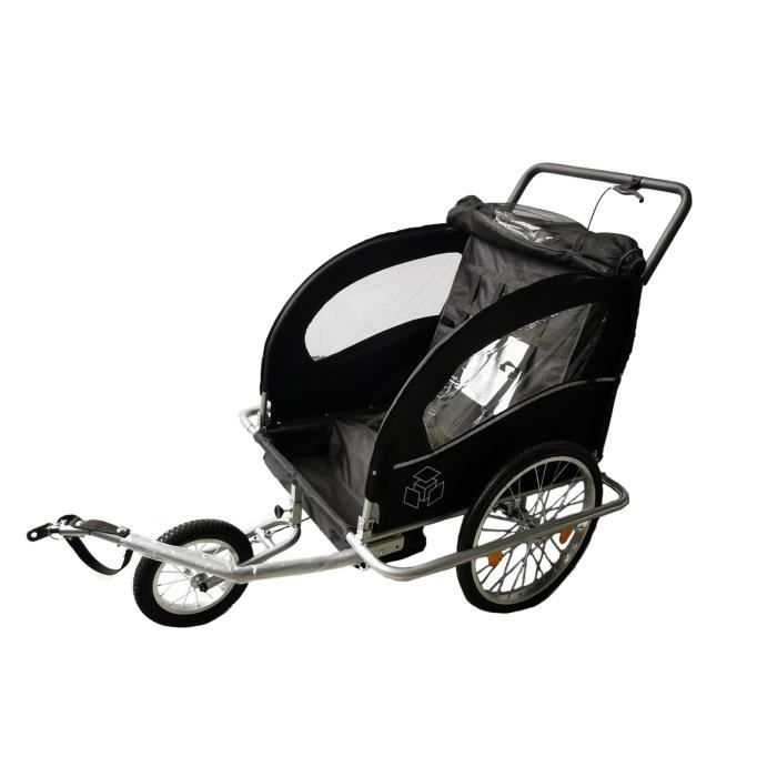 Remorque vélo pour enfants Buggy - Descheemaeker