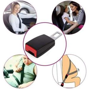Clip De Répartition / Arrêt-boucle Pour Ceinture De Sécurité - Noir, Lot De 2 Pièces