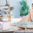 Climatiseurs portatifs Climatiseur Portable Mini ventilateur de refroidissement electromenager ventilateur Rose
