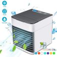 Mini Refroidisseur Air Climatiseur Mobile Air Cooler 3 en 1 Ventilateur Humidificateur air Multifonction