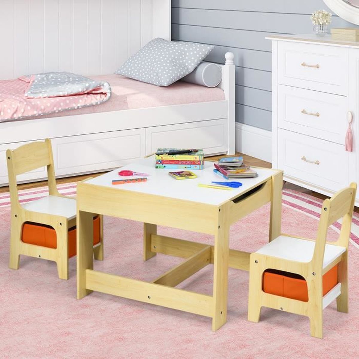 Table Bois Activite Enfant Cdiscount