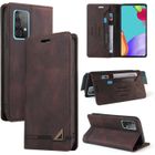 RASENA Etui Samsung Galaxy A52-A52 5G 6.5" Housse Téléphone étui [marron] PU étui Flip en Cuir