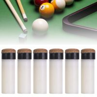 YICUI 10 Pcs Accessoire Billard Snooker Pool Cue Pole Tip Billard Rod Stick Pièces De Rechange(10Mm)