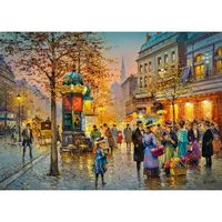 Puzzle 1000 pièces - Cherry Pazzi - Boulevard de Paris - Paysage et nature - Adulte - Coloris Unique